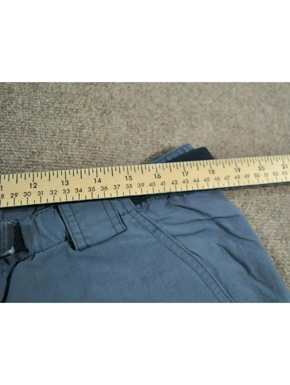 The North Face Mens Hiking Outdoors Athletic Beach Gray Belt Shorts Size Large